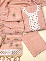 Presenting New Concept Unstitched Paech Dress