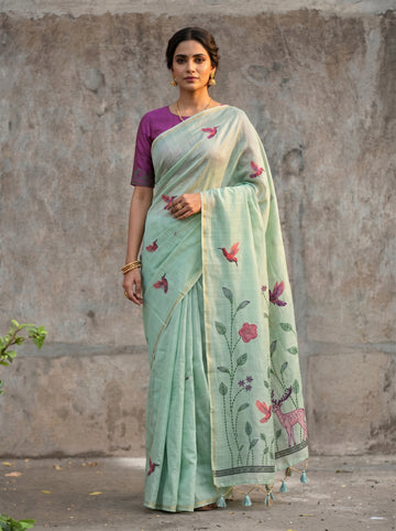 PREMIUM SOFT MUGA COTTON SAREE