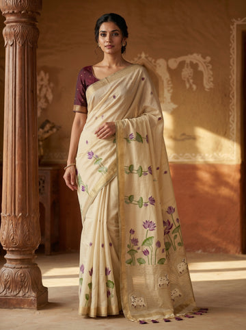 PREMIUM SOFT MUGA COTTON SAREE
