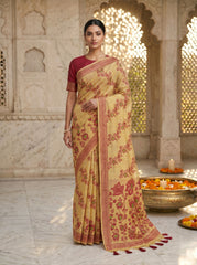 PREMIUM SOFT MUGA COTTON SAREE