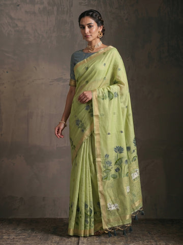 PREMIUM SOFT MUGA COTTON SAREE