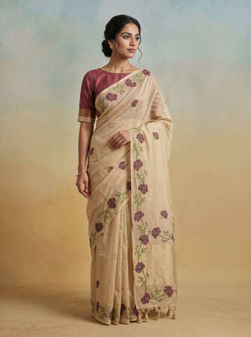 Premium soft muga silk saree