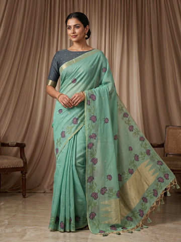 Premium soft muga silk saree