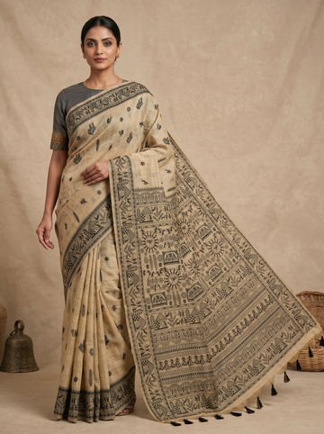 PREMIUM SOFT MUGA COTTON SAREE