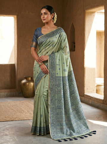 PREMIUM SOFT MUGA COTTON SAREE