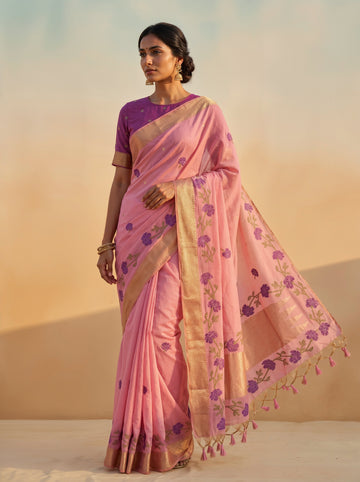 Premium soft muga silk saree