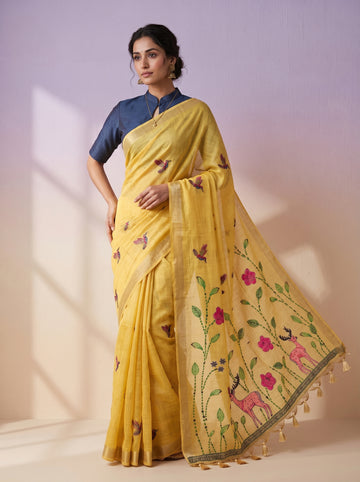 PREMIUM SOFT MUGA COTTON SAREE