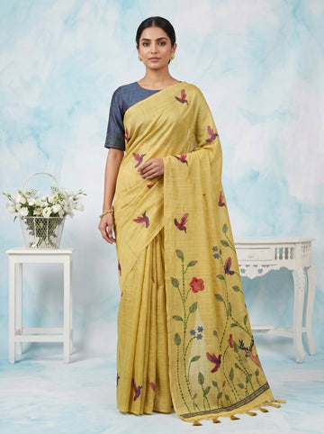 PREMIUM SOFT MUGA COTTON SAREE