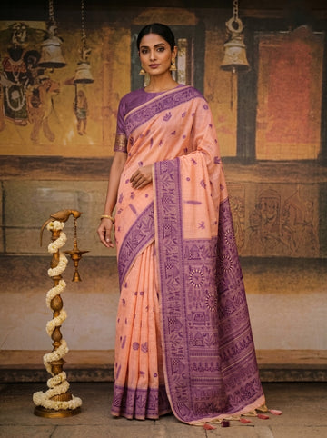 PREMIUM SOFT MUGA COTTON SAREE