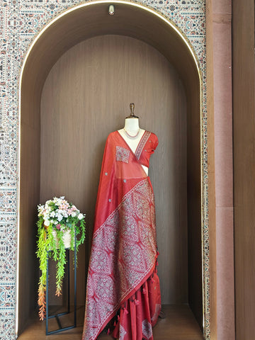 Premium Soft Muga cotton saree