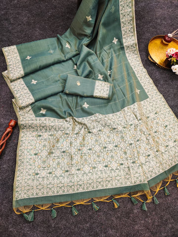 Premium Soft Chanderi cotton saree
