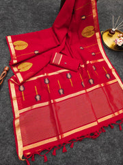 PREMIUM SOFT PURE LINEN SILK SAREE