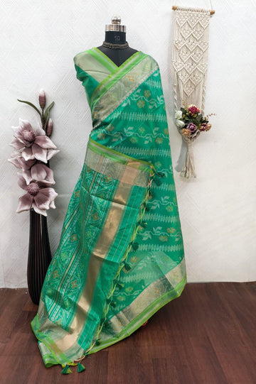 Soft Desi Raw Silk saree