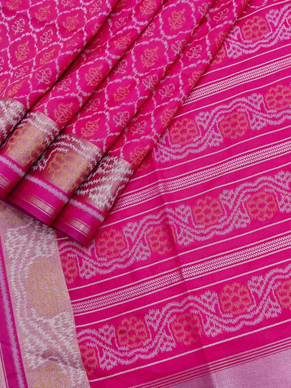 Soft Pure Rajkoti Silk Tomato Saree