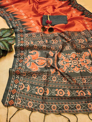 Soft Tussar silk saree