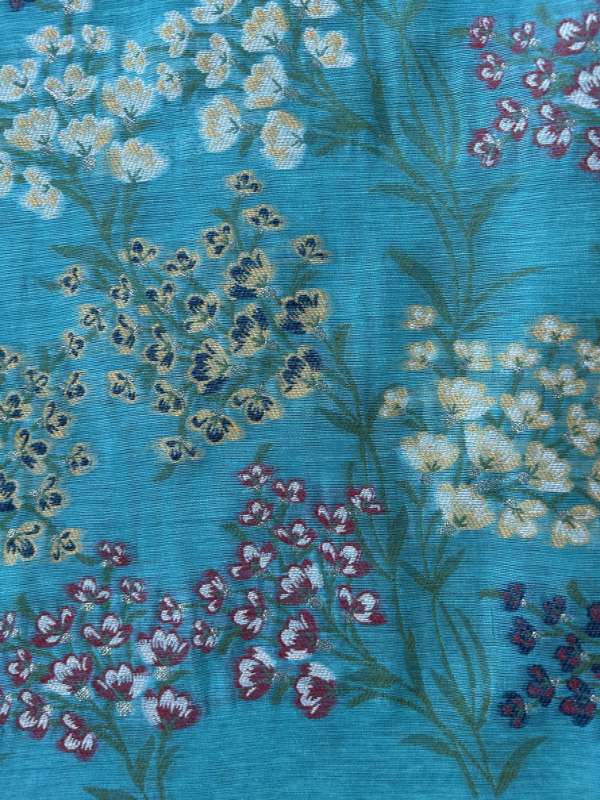 Premium Soft Muga Cotton Moor Peach Saree