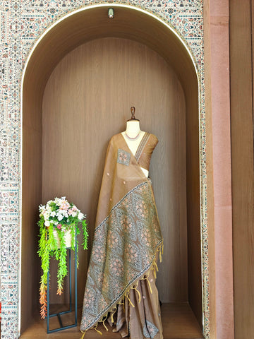 Premium Soft Muga cotton saree