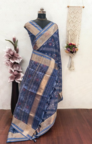 Soft Desi Raw Silk saree