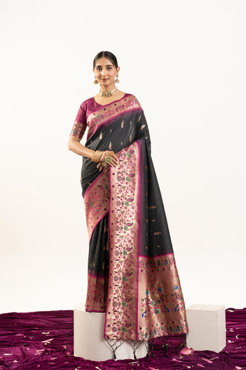 Soft Banarasi Silk Paithani Saree