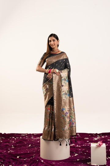 Soft Banarasi Silk Paithani Saree