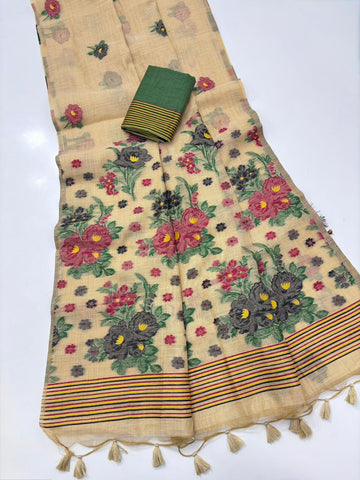 PREMIUM SOFT MUGA COTTON SAREE