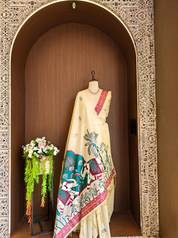 PREMIUM SOFT MUGA COTTON SAREE