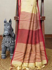 Premium Khadi Raw Silk Saree