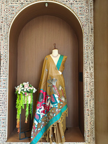 PREMIUM SOFT MUGA COTTON SAREE