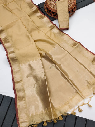 SOFT KHADI RAW SILK SAREE