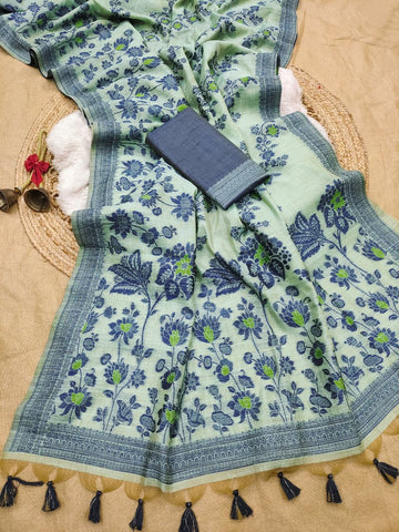 PREMIUM SOFT MUGA COTTON SAREE