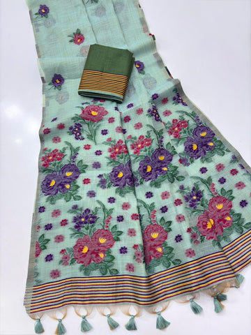 PREMIUM SOFT MUGA COTTON SAREE