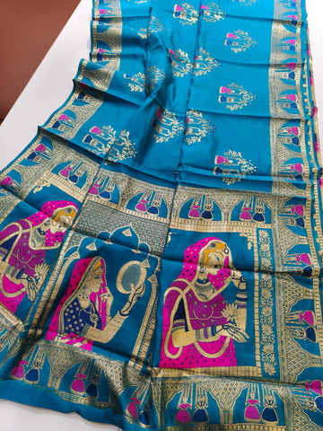 Premium soft Banarasi silk saree