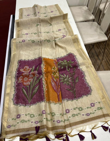 PREMIUM SOFT MUGA COTTON SAREE