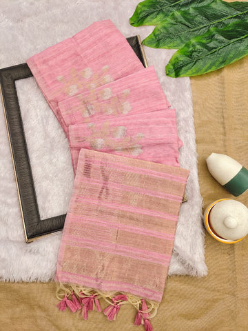 PREMIUM SOFT JUTE LINEN SILK SAREE