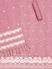 Pure Linen Cotton Pink Dress