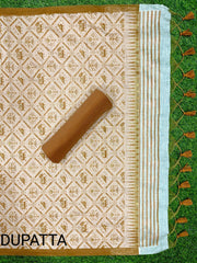 Presenting New Concept Unstitched Orange Dress