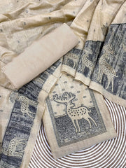 Presenting New Concept Unstitched Chiku Dress