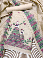 Presenting New Concept Unstitched Chiku Dress