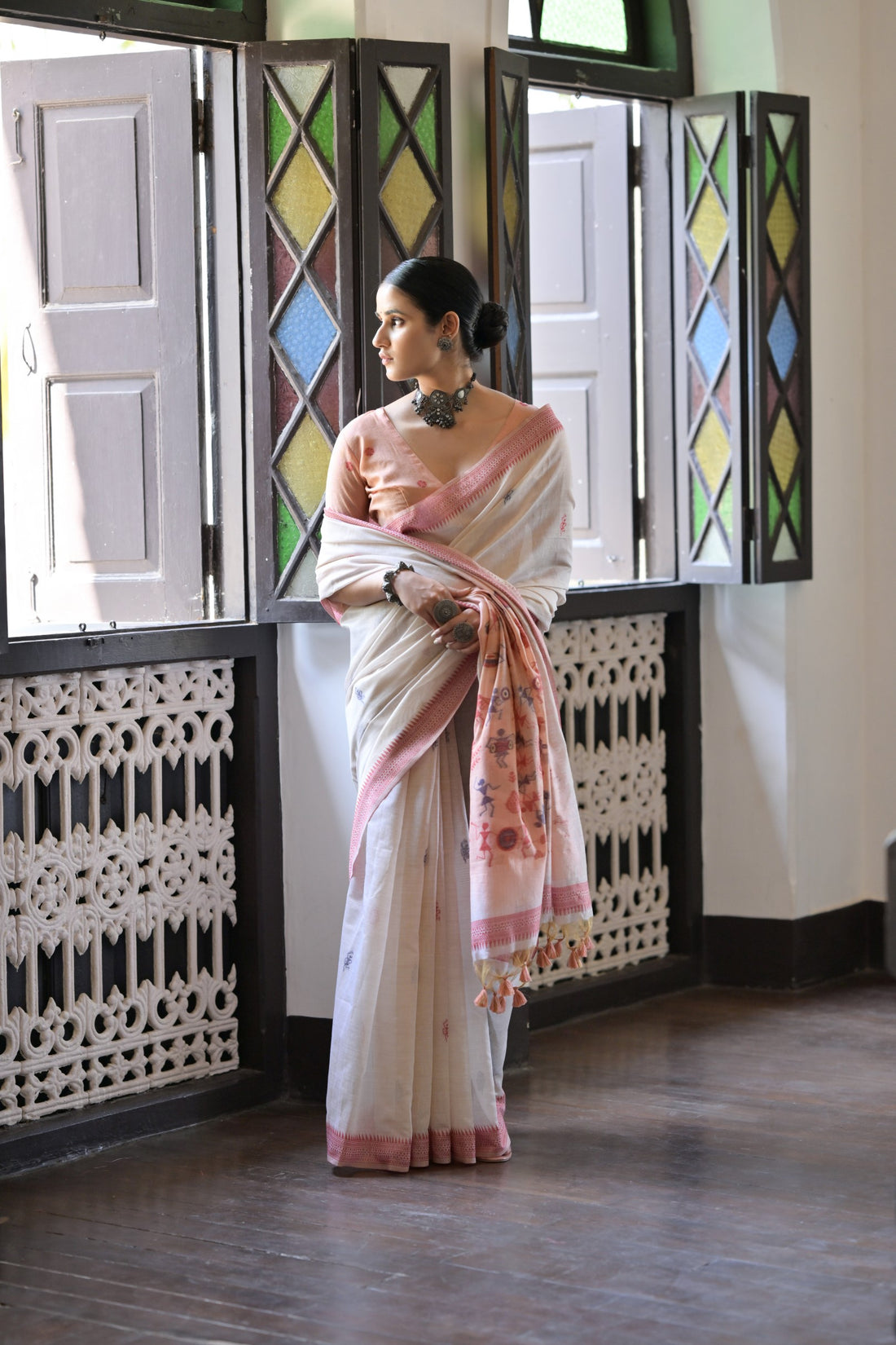 Premium Soft Muga Cotton Saree