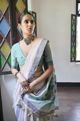Premium Soft Muga Cotton Saree