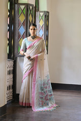 Premium Soft Muga Cotton Saree