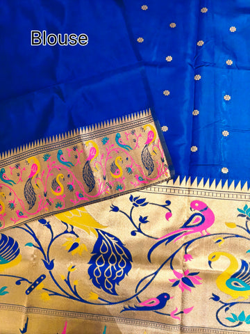 Soft Banarasi Silk Paithani Saree