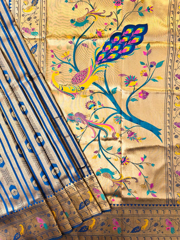 Premium Soft Paithani Silk Saree