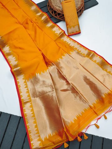 SOFT KHADI RAW SILK SAREE