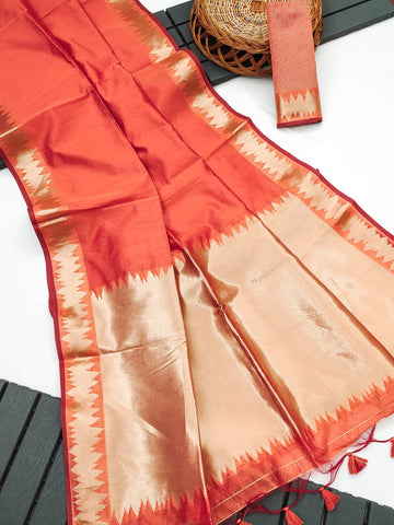 SOFT KHADI RAW SILK SAREE