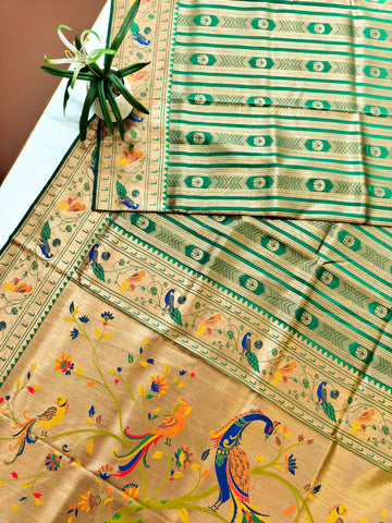 Premium Soft Paithani Silk Saree