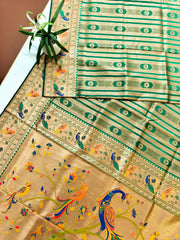 Premium Soft Paithani Silk Saree