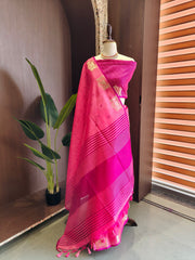 Premium Khadi Raw Silk Saree