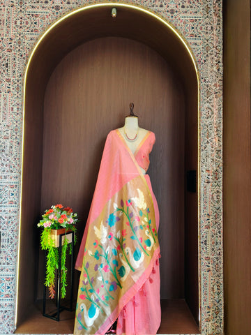 PREMIUM SOFT MUGA COTTON SAREE