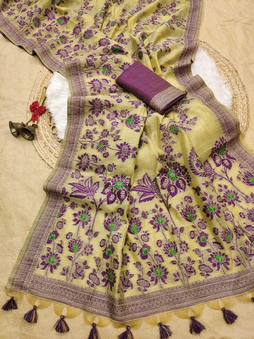 PREMIUM SOFT MUGA COTTON SAREE